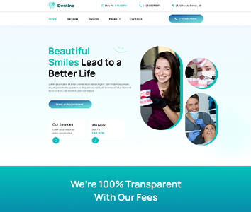 Dentictic Website Design