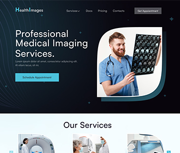 Radiology Website Design