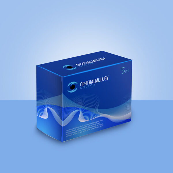 Ophthalmology Medicine Packaging Design PDS