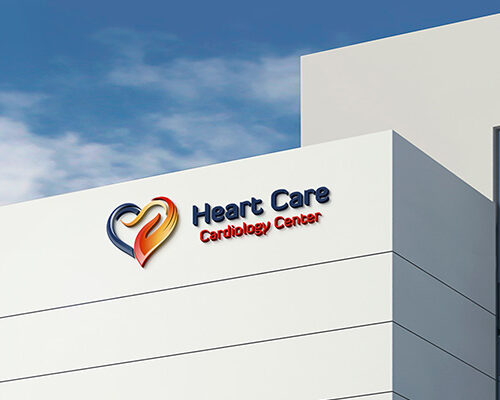 cardiology center logo Design
