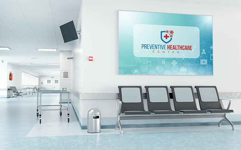 Healthcare wall background
