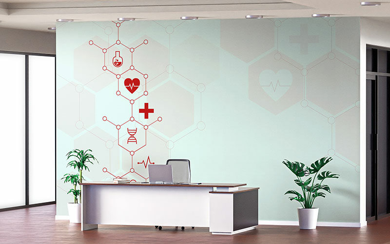 Healthcare wall background