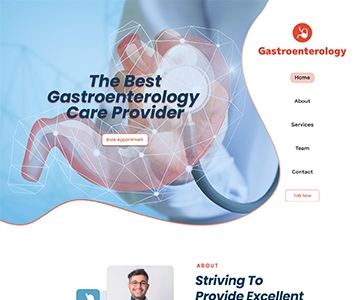 Gastroenterology Specialist Site Design