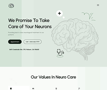 Neurology Site Design