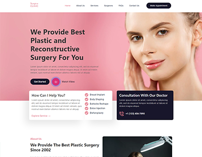 plastic-surgery-website-template